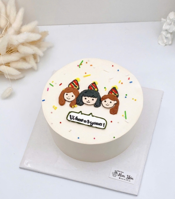 Tổng Hợp Bánh kem style Hàn Quốc tặng bạn thân