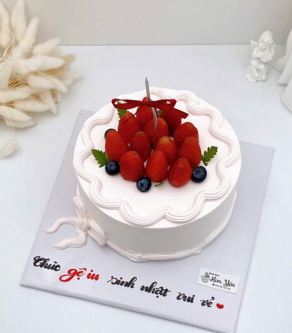 Tổng hợp mẫu bánh kem trái cây đẹp 2026 đơn giản 