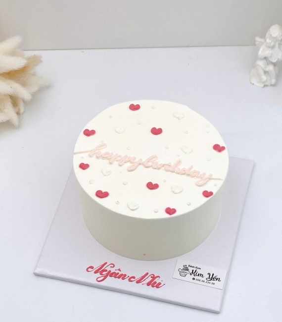 Tổng Hợp Bánh kem style Hàn Quốc tặng nữ mẫu bánh đơn giản