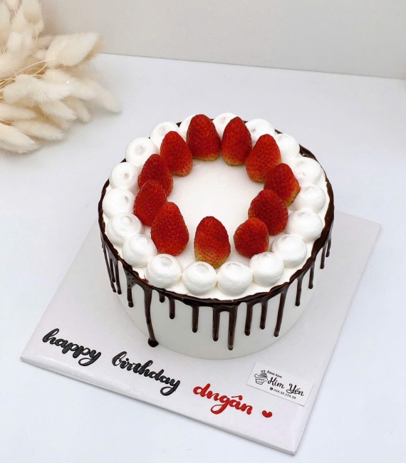 Tổng hợp mẫu bánh kem trái cây đẹp 2026 đơn giản kết hợp socola