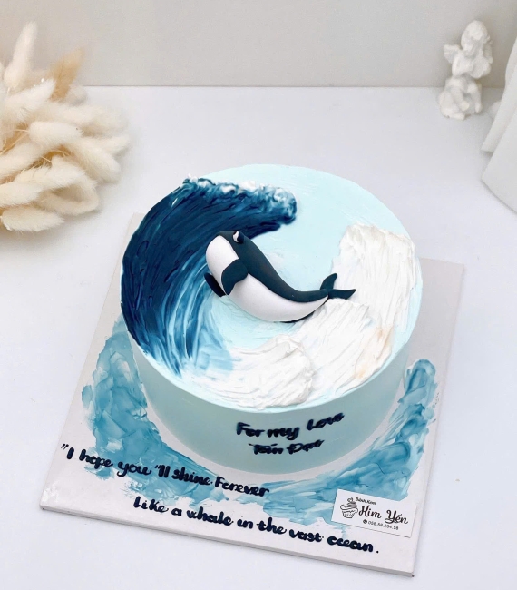 Tổng Hợp Bánh kem style Hàn Quốc dành team mê biển