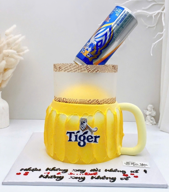 Tổng hợp mẫu bánh kem tạo hình ly tiger