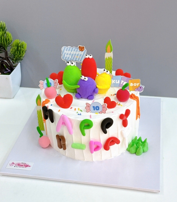 Tổng Hợp Bánh kem style Hàn Quốc nhây bựa hot tik tok hiện tại