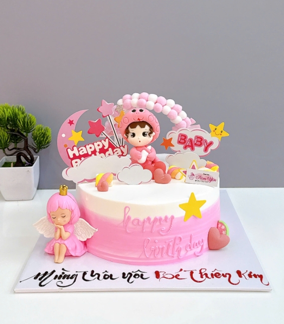  Bánh kem dành cho bé gái công chúa 4 tuổi hot