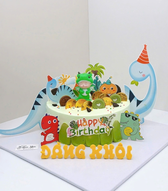 Tổng hợp mẫu đẹp cho bé trai yêu thích khủng long lên 7 tuổi