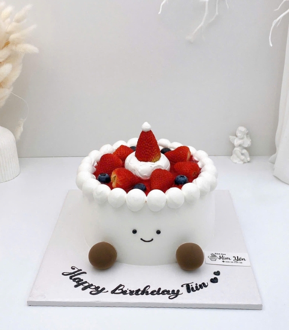 Tổng hợp mẫu bánh kem trái cây hình dễ thương