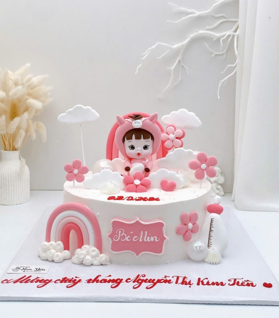 Tổng hợp bánh kem đẹp 2026 dành cho bé gái tuổi tỵ