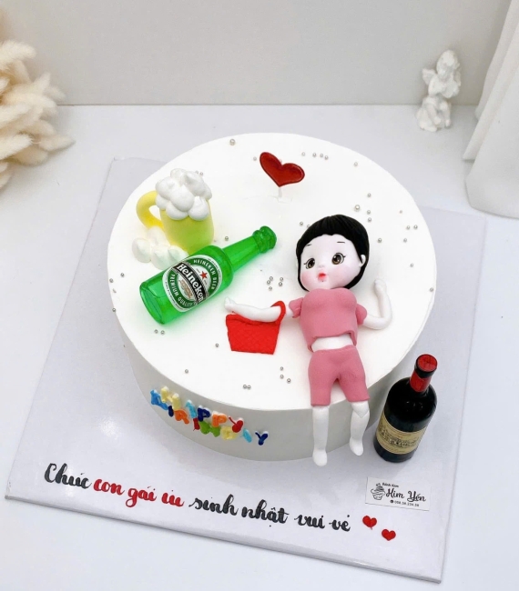 Bánh style hàn quốc dành cho hot trend say xỉn vui nhộn