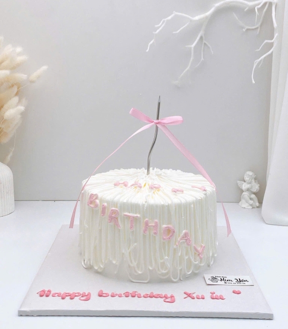 Bánh kem dành cho chị gái mẫu bánh đơn giản