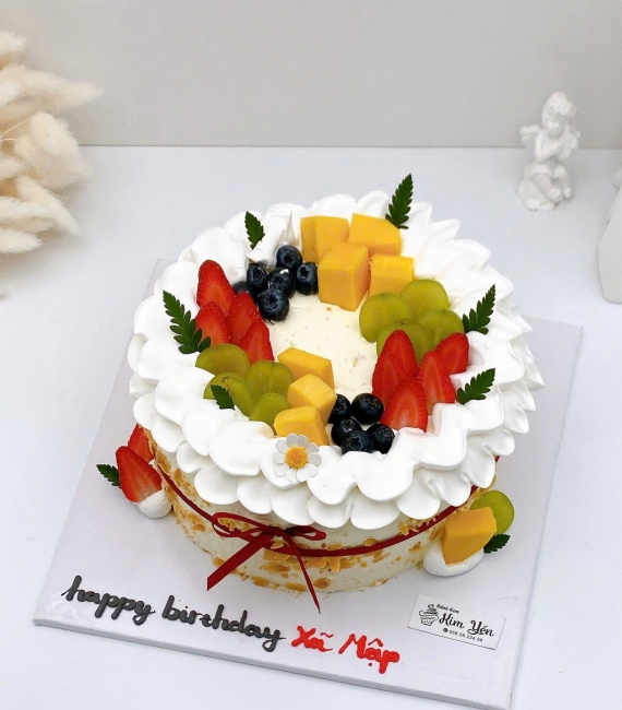 Bánh Kem Trái Cây Mix Vị Tự Nhiên