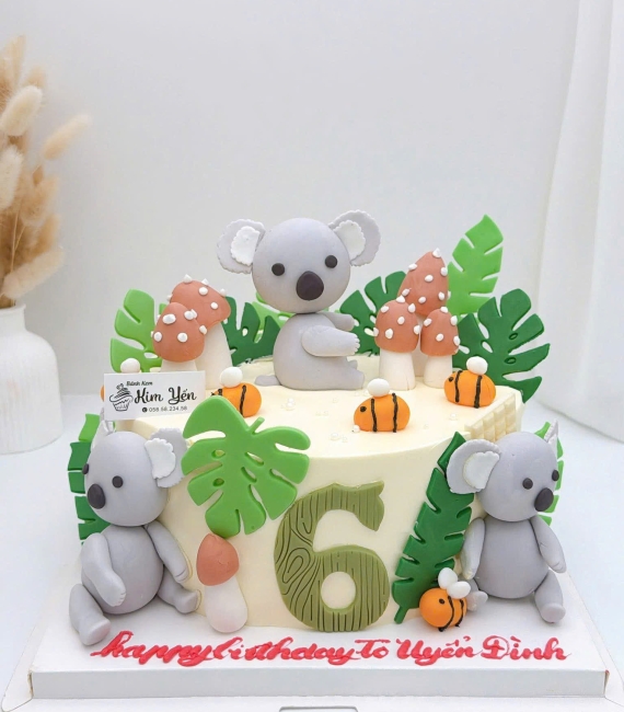 Bánh kem dành cho bé trai lên 6 tuổi hot 