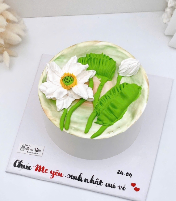 Bánh kem dành chúc mừng sinh nhật mẹ yêu 