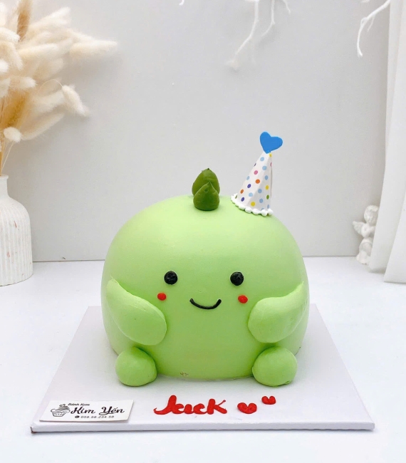 Bánh Kem Hàn Quốc Hot Trend tạo hình chú ếch 