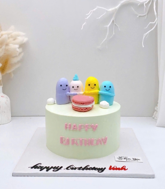 Bánh Kem Hàn Quốc Dễ Thương nhây bựa hot 2026