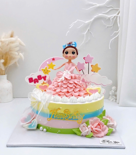 Bánh kem công chúa đẹp  hot 2026