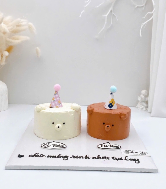 Bánh Kem Hàn Quốc Dễ Thương tại Kim Yến