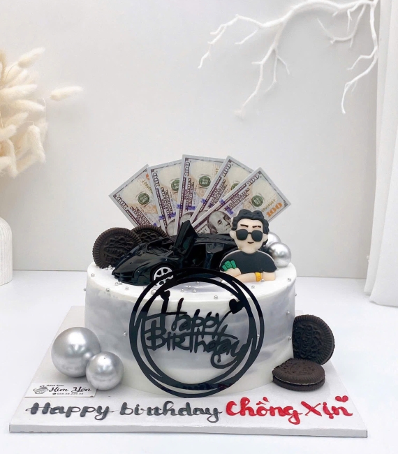Bánh kem tặng cho chồng yêu hot hiện nay
