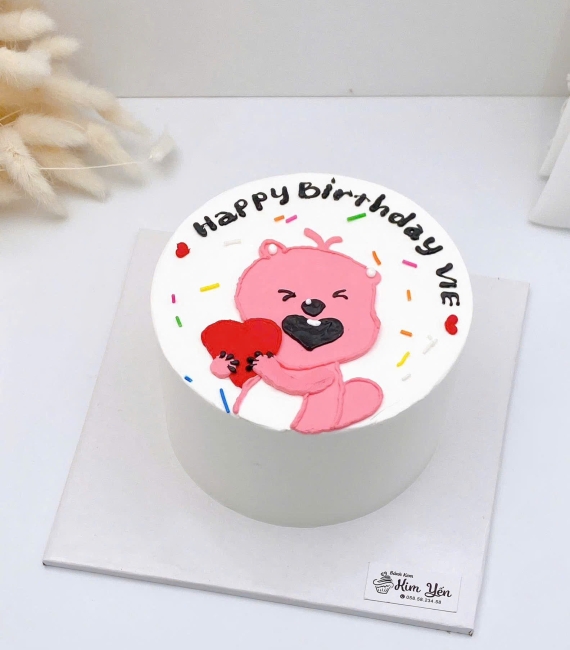 Bánh Kem Hàn Quốc vẻ hình chibi đáng yêu 