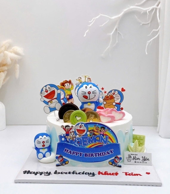 Bánh kem dành bé trai 3 tuổi 