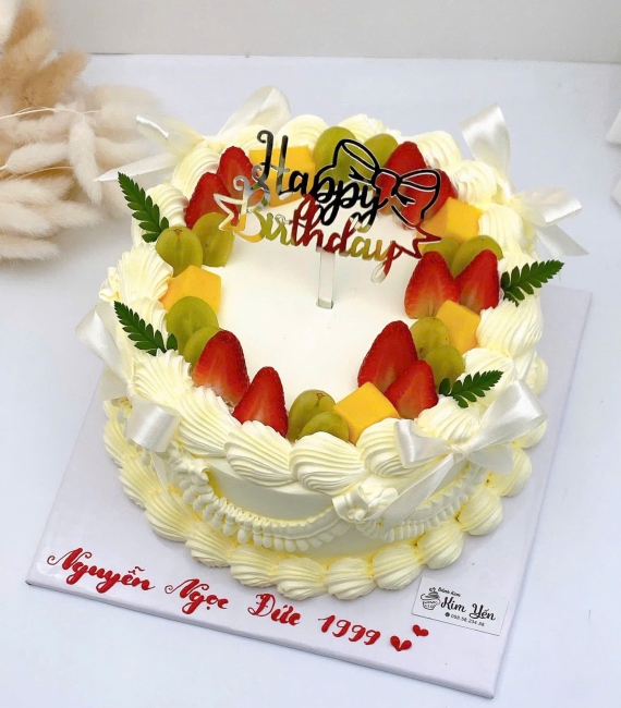 Bánh Kem Trái Cây tặng bạn nam hot trend