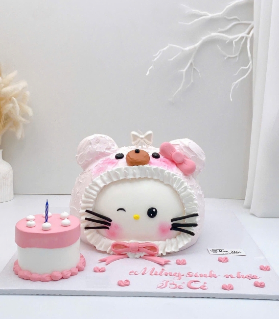Bánh kem dành cho bé gái 4 tuổi đáng yêu 