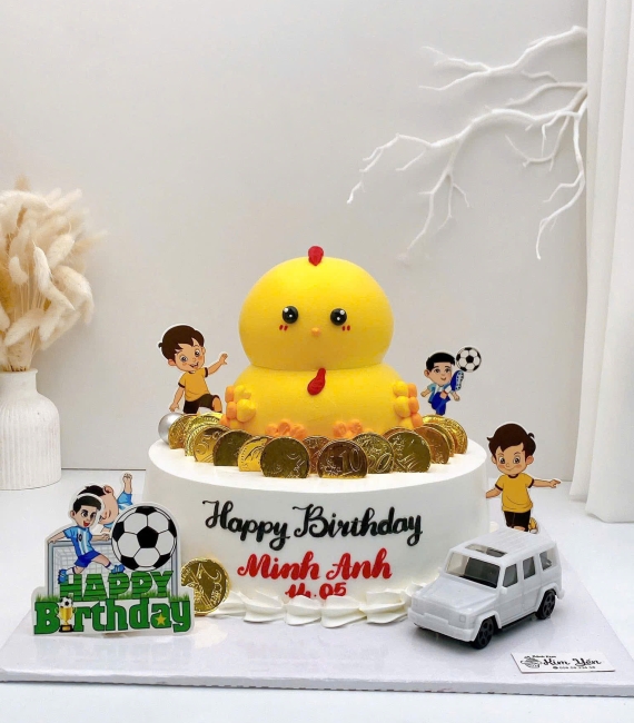 Bánh kem dành bé trai  lên 10 tuổi 