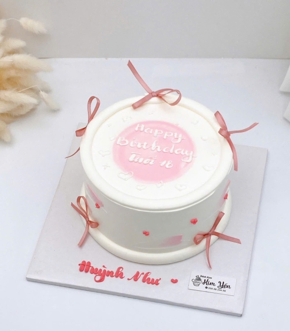 Bánh Kem Hàn Quốc mẫu bánh tặng bạn gái 