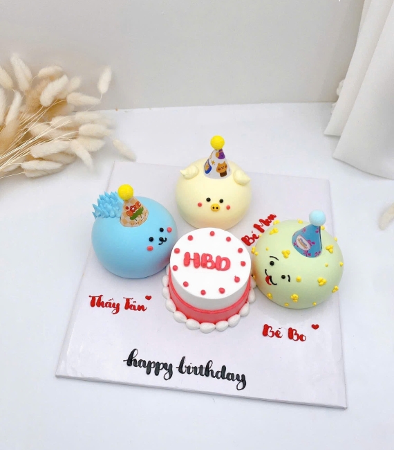 Bánh Kem Hàn Quốc mẫu bánh tặng bạn thân hot 