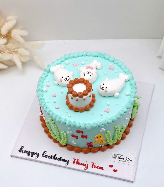 Bánh Kem Hàn Quốc mẫu bánh tặng bạn thân hot 