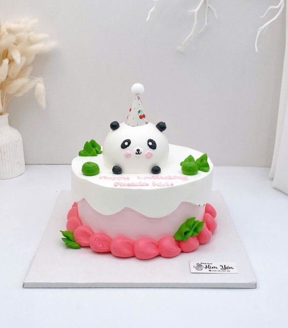 Bánh Kem Hàn Quốc tạo hình gấu đáng yêu 