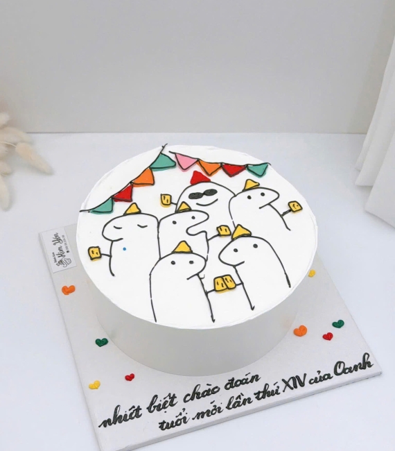 Bánh Kem Hàn Quốc vẻ hình bạn thân hot 