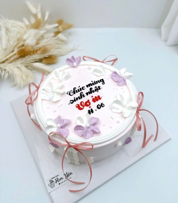 Bánh kem sinh nhật tặng vợ yêu hot 