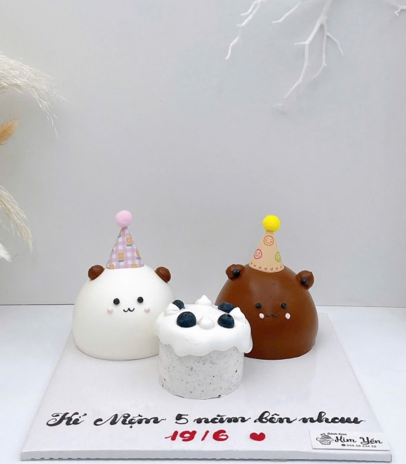 Bánh Kem Hàn Quốc kỉ niệm 5 năm bên nhau 