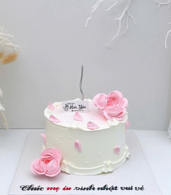Bánh kem sinh nhật tặng mẹ yêu mẫu đẹp