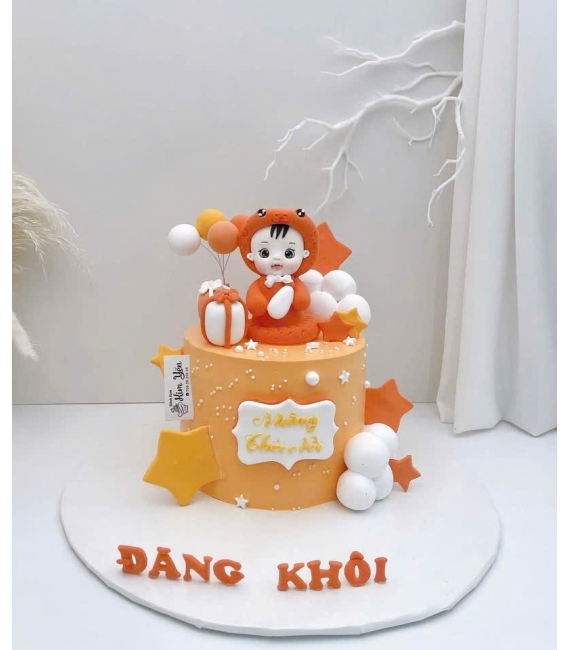 Bánh Kem thôi nôi dành cho bé trai hot năm 2026