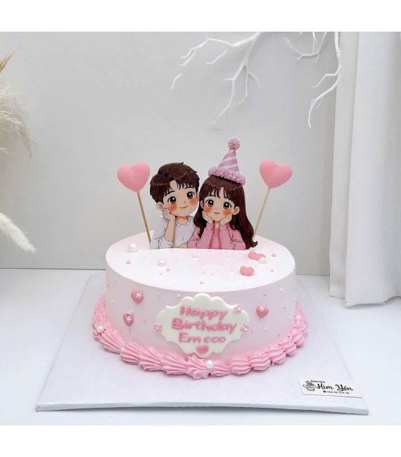Bánh sinh nhật tặng nữ lên 19 tuổi 