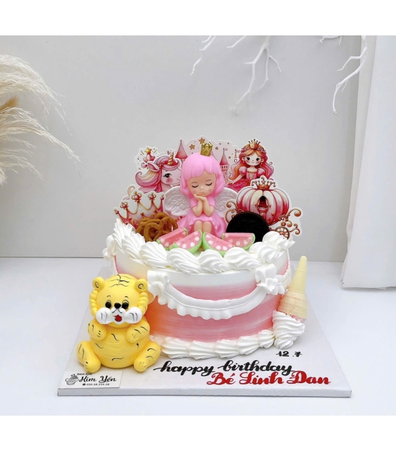 Bánh sinh nhật dành cho bé gái 7 tuổi 