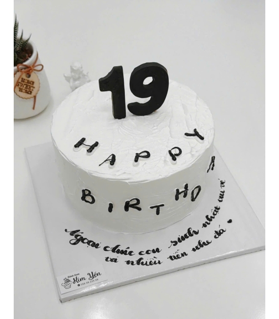 Bánh kem hàn quốc lên 19 tuổi 