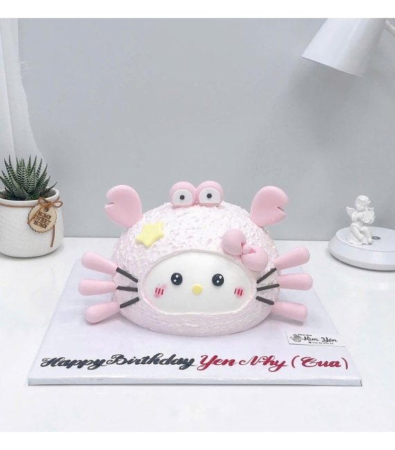 Bánh sinh nhật bé gái tạo hình theo yêu cầu 