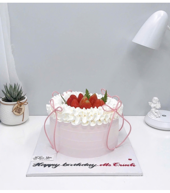 Bánh trái cây kết hợp dâu tây hot 
