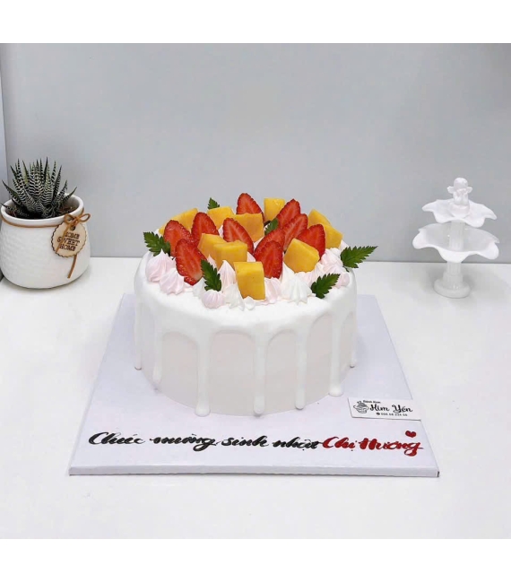 Bánh trái cây tặng chị gái mẫu đẹp 