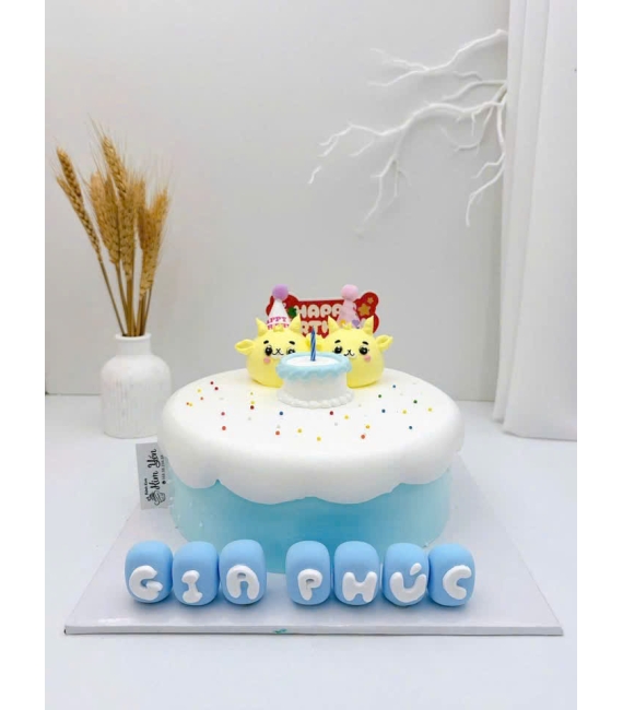 Bánh kem hàn quốc tặng bé trai hot 