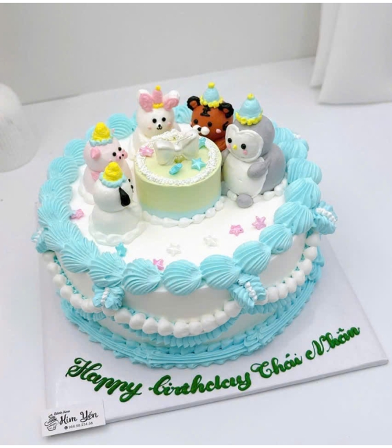 Bánh kem hàn quốc mẫu bánh dễ thương 