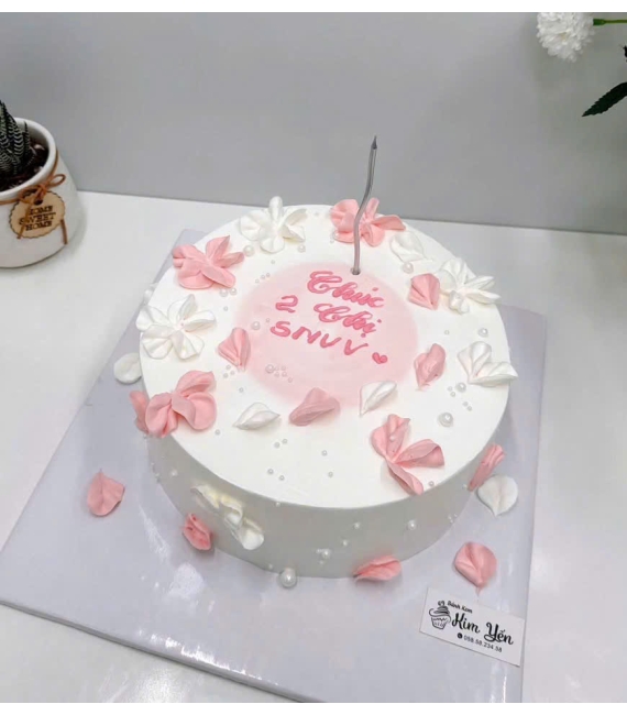 Mẫu bánh kem đẹp dành cho chị 2 
