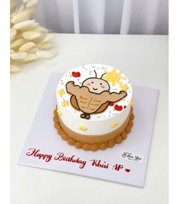 Bánh kem hàn quốc dành vẻ hình chibi dễ thương 