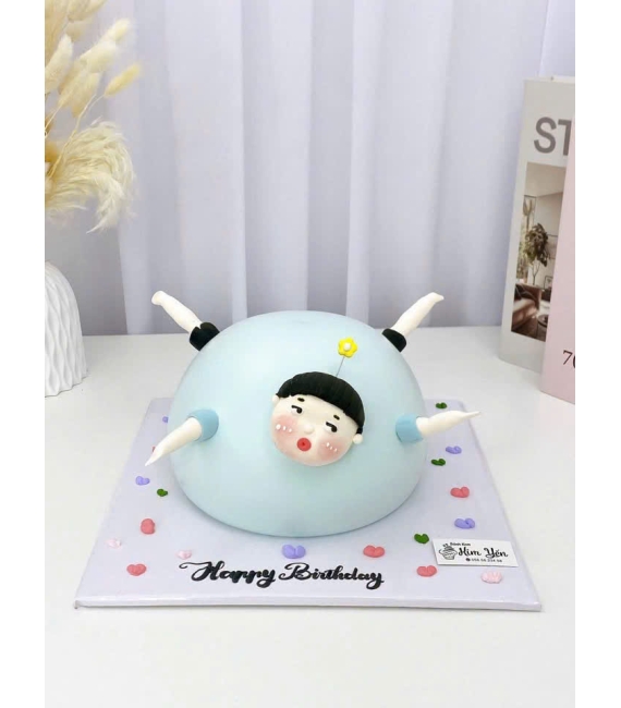 Bánh kem hàn quốc tone thổi phòng nhây bựa 