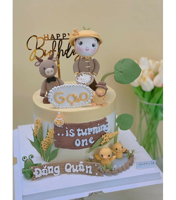 Bánh mừng đầy tháng đáng yêu