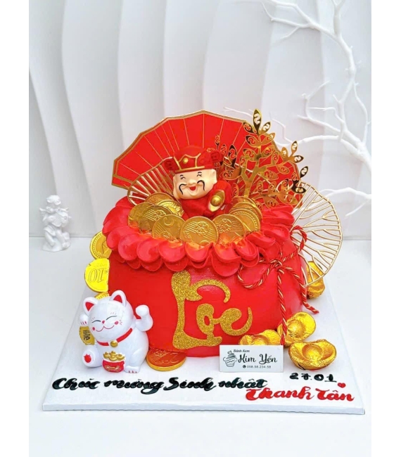 Bánh kem khai trương