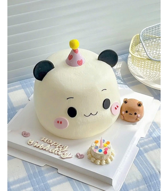 Bánh Kem Hàn Quốc  hồng dễ thương