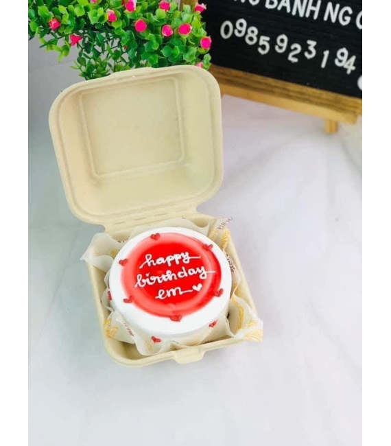 Bánh bento chúc mừng sinh nhật em